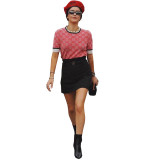 Knitted Sweaters Round Neck Tops
