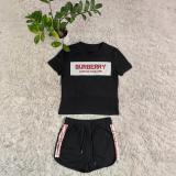 Casual Printed Short Sleeve Shorts Sets