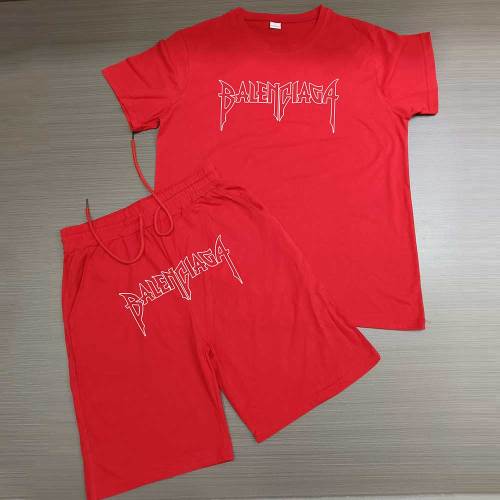 High Quality Cotton Mens Print Sweatshirts Short Set