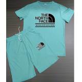 High Quality Cotton Mens Print Sweatshirts Short Set 2 Piece