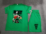 High Quality Cotton Mens Print Sweatshirts Short Set
