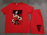 High Quality Cotton Mens Print Sweatshirts Short Set