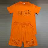 High Quality Cotton Mens Print Sweatshirts Short Set