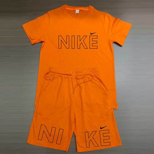 High Quality Cotton Mens Print Sweatshirts Short Set