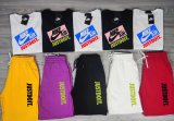 High Quality Cotton Mens Print Sweatshirts Short Set