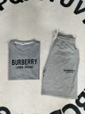 High Quality Cotton Mens Print Short Sweatsuits Set