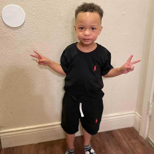 High Quality Cotton Children Print Short Sweatsuits Set