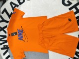 High Quality Cotton Children Print Short Sweatsuits Set