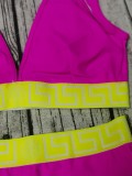 Summer Beachwear Printed Bikini Set