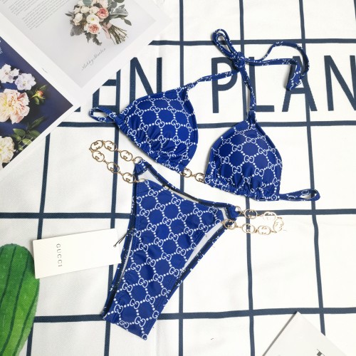 Summer Beachwear Printed Bikini Set
