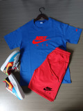 High Quality Cotton Mens Print Summer Sportswear Sweatsuits Set
