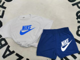 High Quality Cotton Women Print Short Sweatshirts Set