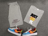 High Quality Cotton Mens Print Summer Sportswear Sweatsuits Set