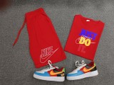 High Quality Cotton Mens Print Summer Sportswear Sweatsuits Set