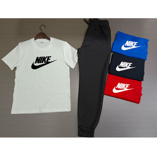 High Quality Cotton Mens Print Summer Sportswear Sweatsuits Pant Set
