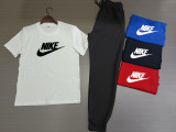 High Quality Cotton Mens Print Summer Sportswear Sweatsuits Pant Set