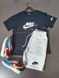 High Quality Cotton Mens Print Summer Sportswear Sweatsuits Set