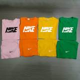 High Quality Cotton Children/Teenagers Print Summer Sportswear Short Set