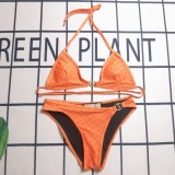Sexy Summer Printed Halter Bikini Set