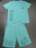 High Quality Cotton Mens Print Summer Sportswear Sweatsuits Set