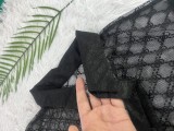 Fashion Perspective Mesh Shirt