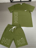 High Quality Cotton Mens Print Summer Sportswear Sweatsuits Set