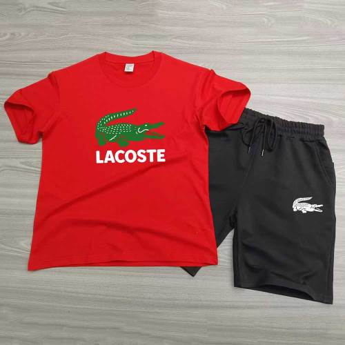 High Quality Cotton Mens Print Summer Sportswear Sweatshirts Shorts Set