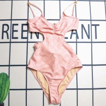 Casual Printed Straps Backless Sexy One Piece Swimwear Casual Printed Straps Backless Sexy One Piece Swimwear