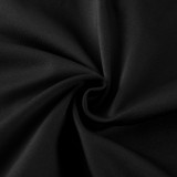 Women's Long Sleeve Square Neck High Elastic Jumpsuit