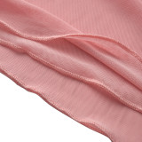 Mesh Square Neck Tops