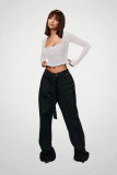 Mesh Square Neck Tops