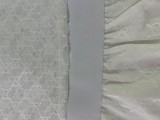 Mesh Lining Short Sleeve Tops & Long Skirt 2 Pieces