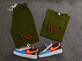 Summer High Quality Cotton Mens Print Shorts Sportswear Shorts Set