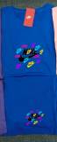 Summer High Quality Cotton Mens Print O Neck Shorts Sportswear Set