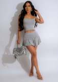 CVC Cotton Straps Double-layer Folding Leisure Set
