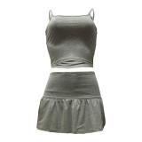 CVC Cotton Straps Double-layer Folding Leisure Set
