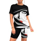 Casual Digital Printing Short Set