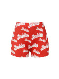 Women's Tights Pattern Print Yoga Shorts