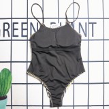 Beachwear Summer Fashion Straps Bathing Suits One Piece