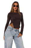 Meet At The Bar Long Sleeve Pullover Top