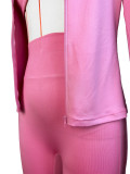 Autumn Athletic Wear Set with Long Pants Three Piece