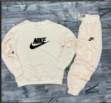 Summer High Quality Cotton Mens Print Long Sleeve Sweatshirt Set