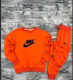 Summer High Quality Cotton Mens Print Long Sleeve Sweatshirt Set