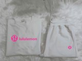 High Quality Cotton Print O Neck Long Sleeve Sweatsuits Set