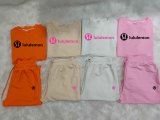 High Quality Cotton Print O Neck Long Sleeve Sweatsuits Set