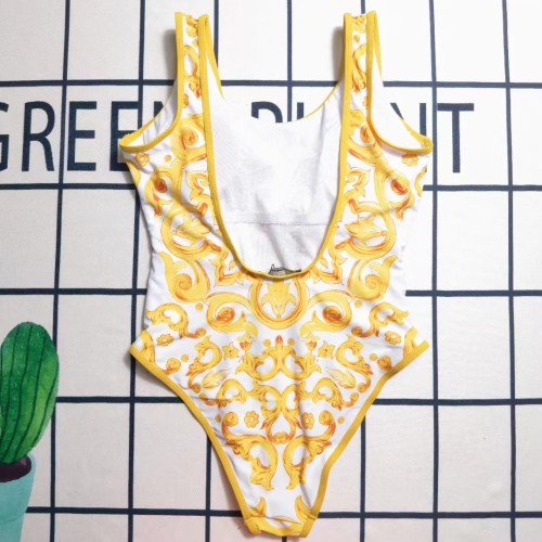 Summer Beach Padded Printed Straps One Piece Swimsuits