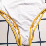 Summer Beach Padded Printed Straps One Piece Swimsuits