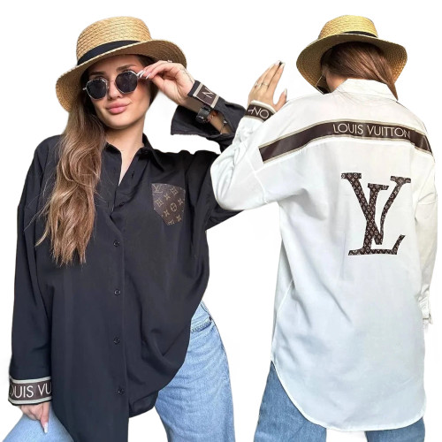 Women's Loose Embroidered Shirt