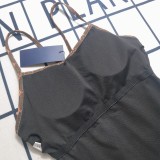 Summer Beach Padded Printed Straps One Piece Swimsuits