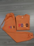 High Quality Cotton Print Pullover Long Sleeve Sweatshirt Set